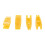 (As show, One size) 4Pcs ABS Fuse Automobile Car Fuse Fetch Clip Timeproof Extractor Puller Tool 3