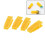 (As show, One size) 4Pcs ABS Fuse Automobile Car Fuse Fetch Clip Timeproof Extractor Puller Tool 2
