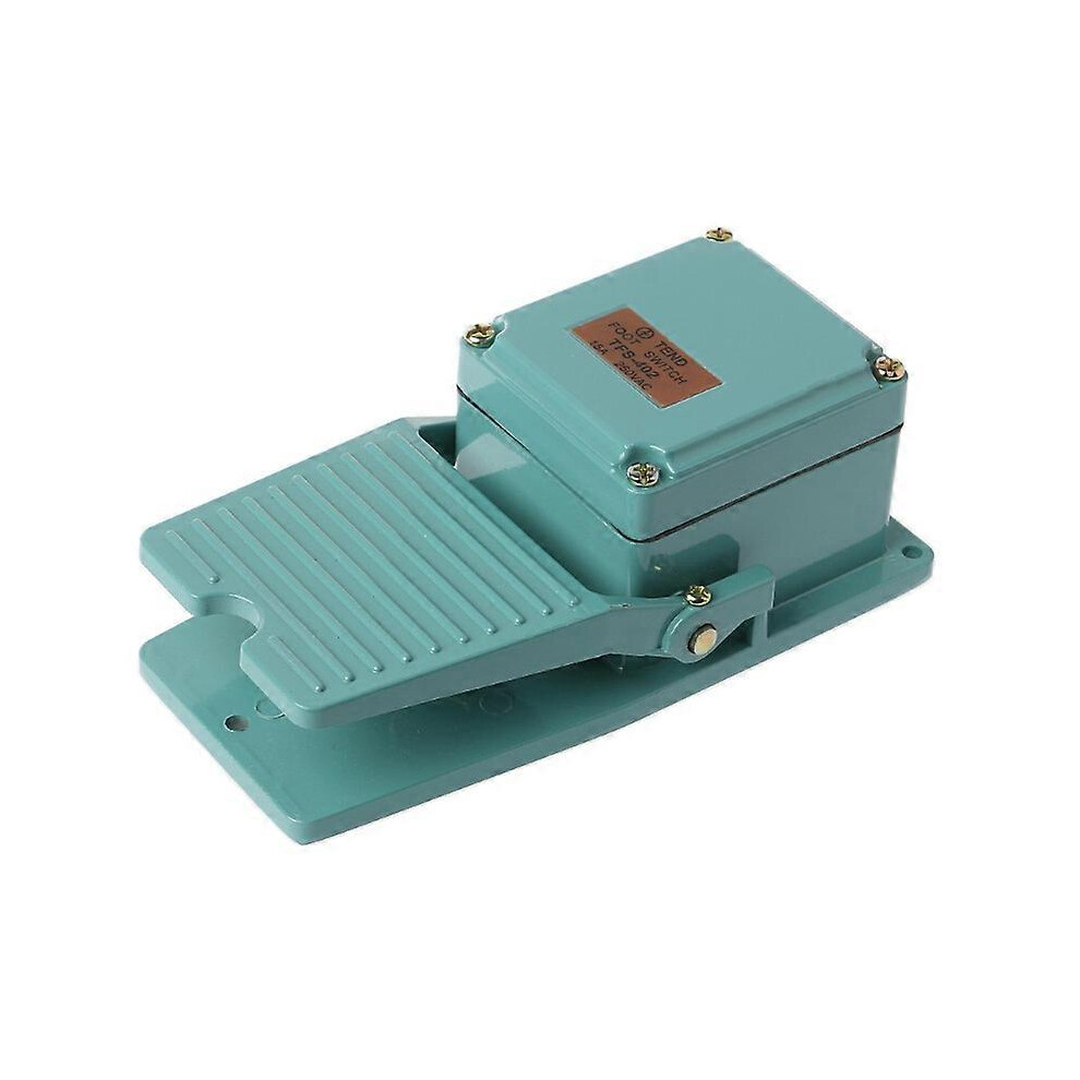 (As Show, One Size) Ac 250V 15A Momentary Antislip Industrial Foot Operated Pedal Switch Footswitch 5021564572456