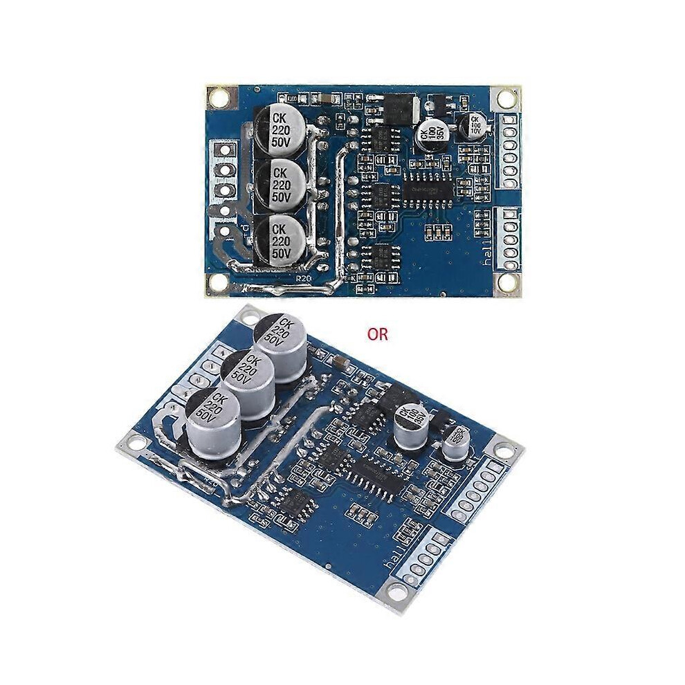 (As Show, One Size) Dc 12V-36V 15A 500W Brushless Motor Controller Hall Bldc Driver Board 5021564594922