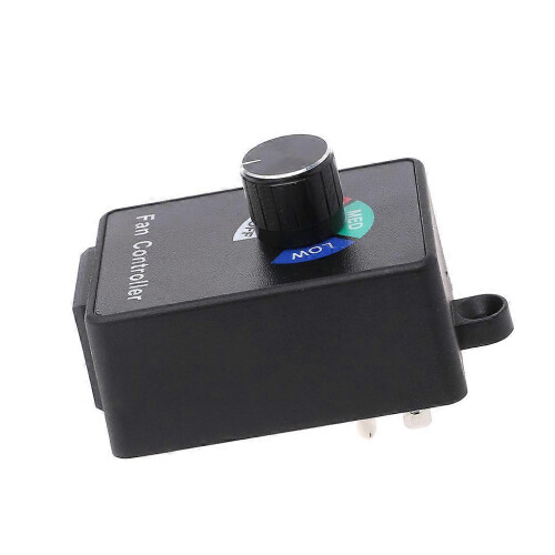 (As show, One size) AC 120V 3A Fan Variable Speed Controller Electric Motor Rheostat for Hydroponics 1