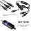 Professional USB to MIDI Interface Converter Cable for MIDI Music Instruments 5