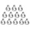 25 Pcs Plastic Bottles Transparent Leak Proof 150ml Empty Bulb Shape Bottle Container Ball Bottle 2