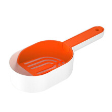 (Vitality orange) for Cat Litter Scoop Plastic Scoops for Kitten Litter Box Litter Box Cleaner Sif
