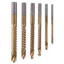 6 Pcs Hss Milling Drills Set Wood Drill Drill Set for Wood Metal K075