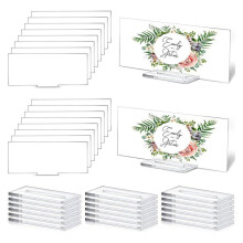 Rectangle Acrylic Blank Wedding Table Sign Kit Birthday Holiday Decoration