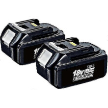 2 Pack for Makita 18v Battery 6.0 Ah Lxt Li-ion Bl1850b Bl1830b Bl1860b Cordless