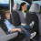 2pcs Kids Kick Mat Black Car Seat Back Protector Dirty Mud Pad 1