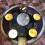 Resin Candle Holder Astrology Pentacle Altar Plate Divination Props Candlestick 2