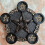 Resin Candle Holder Astrology Pentacle Altar Plate Divination Props Candlestick 5