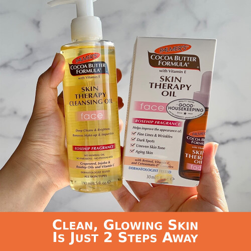Palmer's Pacchetto viso Palmer's Skin Therapy Oil (olio e detergente) 2