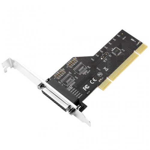 Parallel Port DB25 25Pin Printer to PCI Converter Adapter Card WCH Chip 2