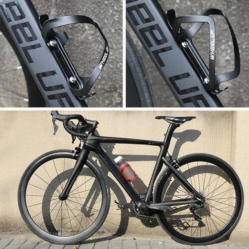 Bicycle Water Bottle Cage Aluminum Colorful Hollow Electroplating 1