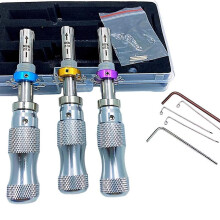 3Pcs Torx Screwdriver 7.0mm 7.5mm 7.8mm Stainless Steel Torx Driver with Hole