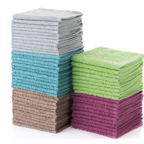 SIMLLI-MAGIC 79148 BOLTON VASKKLINGER 50 PACK MULTI COLOR THOWN SET