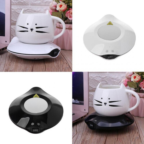 Cooling Heating Coaster Dual-Use Beverage Coasters Pad Mini Fridge Winter Electr 1