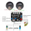 VU Meter with High sensitivity Mini Small VU Meter Recording Audio Level 4