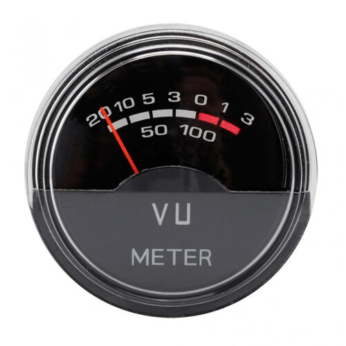 VU Meter with High sensitivity Mini Small VU Meter Recording Audio Level