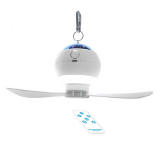 3 Gears Ceiling FAN LED Light Tent Hanging Ceiling Fan for Outdoor Picnic Lamp