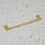 160mm Brushed Brass Cabinet Handle Gold Square Bar Pull 7