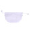 (Purple) PU Leather Camera Bag with Adjustable Strap, Large Capacity Drawstring Storage Pouch Portable Organizers Case Container 2