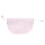 (Pink) PU Leather Camera Bag with Adjustable Strap, Large Capacity Drawstring Storage Pouch Portable Organizers Case Container 2