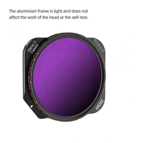 (Set) Upgraded Variable Neutral Density Lens Filter Aluminum-alloy used for 3Classic 2