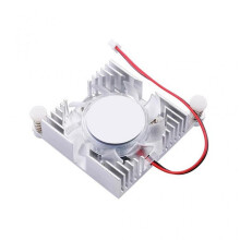 Aluminum Heat Sink with Efficient Cooling Fan for OrangePi 5Plus Keep Your Pi5 Board Cool and Quiet
