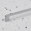 160mm Satin Chrome Cabinet Handle Silver Square Bar Pull 7