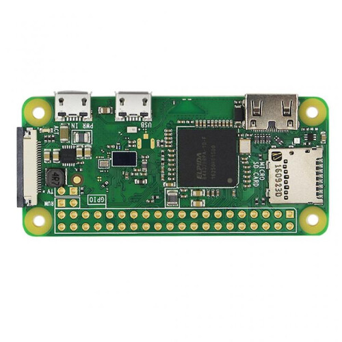 (A) Compact for Raspberry Pi Zero W/WH WiFi Bluetooth Development Board with Wireless Connectivity for DIY Projects 1