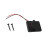 (Red) USB Outlet 12V-24V USB Charging Socket with Dust Cap Waterproof USB Charge 1