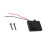 (Red) USB Outlet 12V-24V USB Charging Socket with Dust Cap Waterproof USB Charge 5