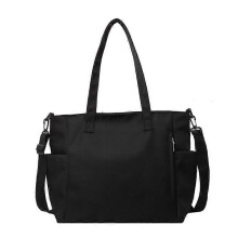 (Black) 2024 NEW Messenger Bag Large Capacity Crossbody Bag Nylon Bag Shoulder Bags