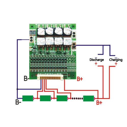 Battery BMS Board Module Li-Ion Battery Pack for Protection Board BMS for 13S 48 1