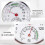 Hygrometer Instruments Thermometer Temperature Measurement Tool for GardensHome 4