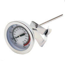 Oil Thermometer Deep Fry with Clip Candy Thermometer for Turkey Fryer Stainless