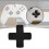 (Green) Metal Button Replacement ABS Button Round Cross Key for Gaming Controller 2