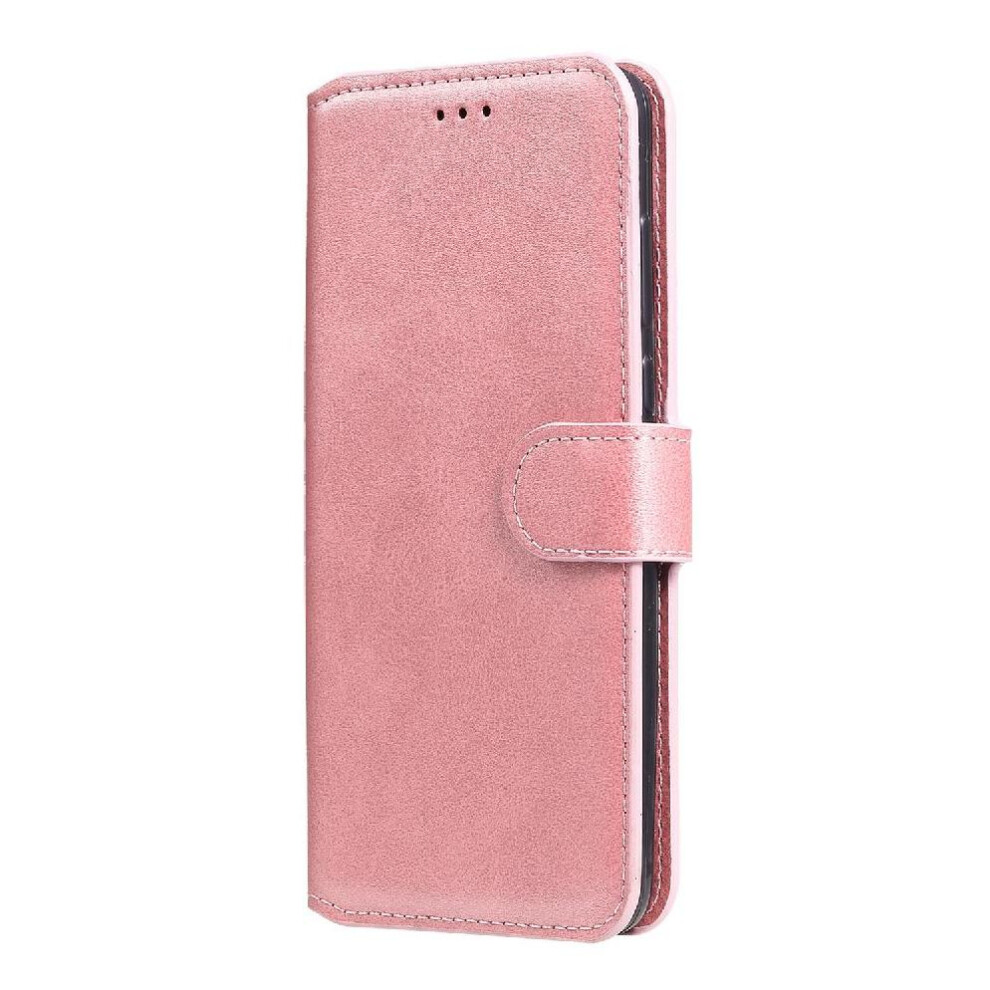 (Pink) Flip Case For Oppo A74 5G Flip Cover Card Slots Magnetic Closure Precise Cutouts Pink 764563660483
