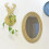 Rattan Hanging Wall Mirror Innovative Art Decor Oval Dressing Makeup Mirrors 4