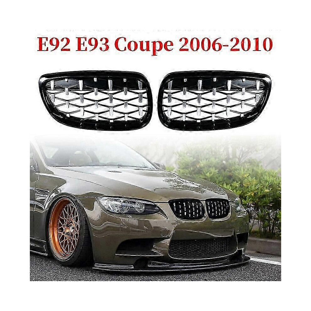 Calandre avant en forme de rein, calandre diamantée pour capot avant, calandre Meteor pour BMW Série