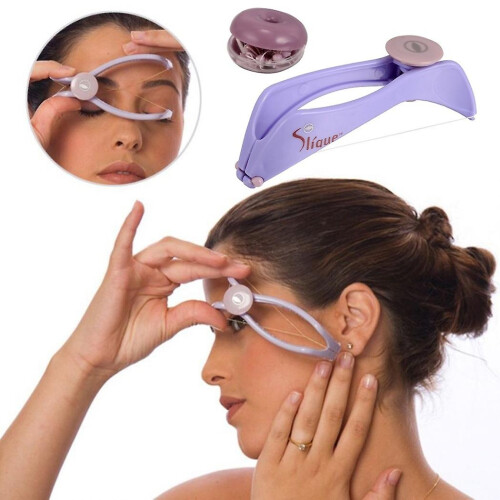 Épilation au fil pour le visage, spa, épilation indolore