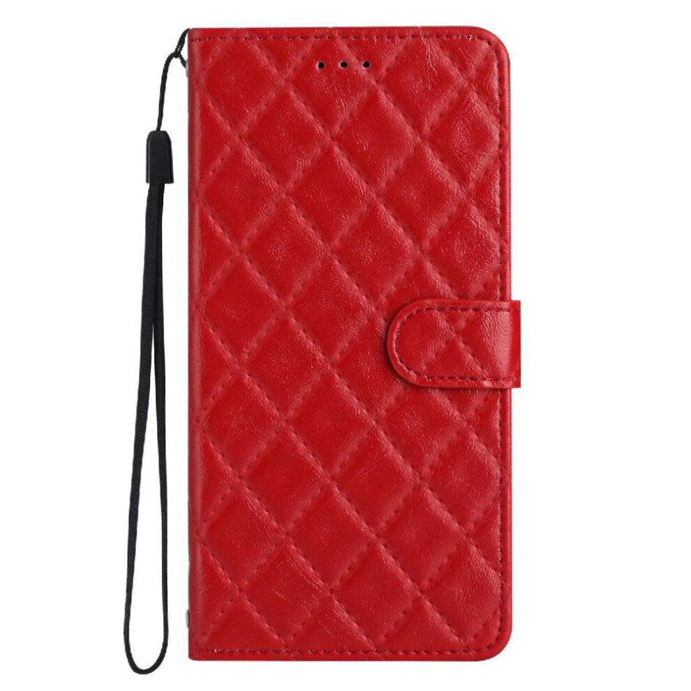 (Red) Flip Case For Oppo A74 5G Tpu Shockproof Magnetic Folio Pu Leather Wallet Kickstand Card Slots Holder Red 764563662135