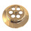 McAlpine McAlpine BATHGRID-GP Bath Overflow Grid Gold Plated 1