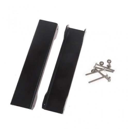 (Black) Sturdy 14cm Metal Fan Riser Adapter for PC Cases Optimize Cooling System for Smooth Operation