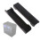(Black) Sturdy 14cm Metal Fan Riser Adapter for PC Cases Optimize Cooling System for Smooth Operation 4