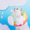 Soft Elizabethan Collars for Pets Kitten Dogs Rainbow Style with Cute Wing 5