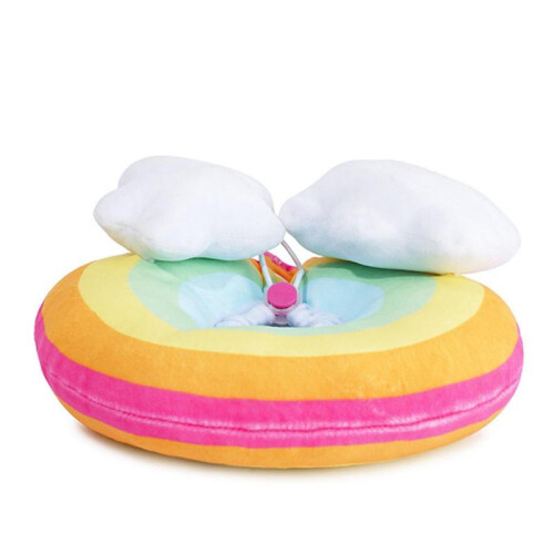 Soft Elizabethan Collars for Pets Kitten Dogs Rainbow Style with Cute Wing 2