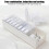 Plastic Desk Compartment Storage Container Antidust Stationery Jewelry Organizer 4