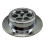 McAlpine McAlpine BATHGRID-CP Bath Overflow Grid Chrome Plated (70mm Width) 5