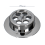 McAlpine McAlpine BATHGRID-CP Bath Overflow Grid Chrome Plated (70mm Width) 6